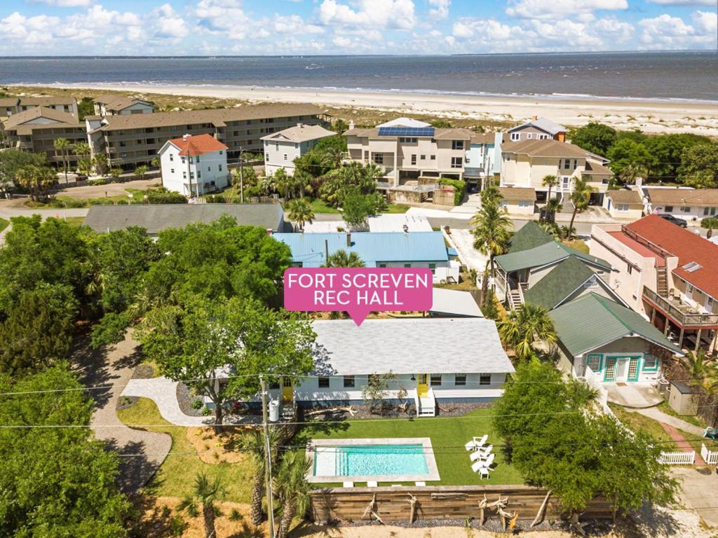 Fort Screven Rec Hall Vila Tybee Island Exterior foto